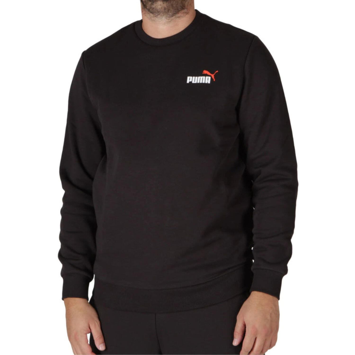 Puma Felpa Ess+ 2 Small Logo Crew Uomo 3/4