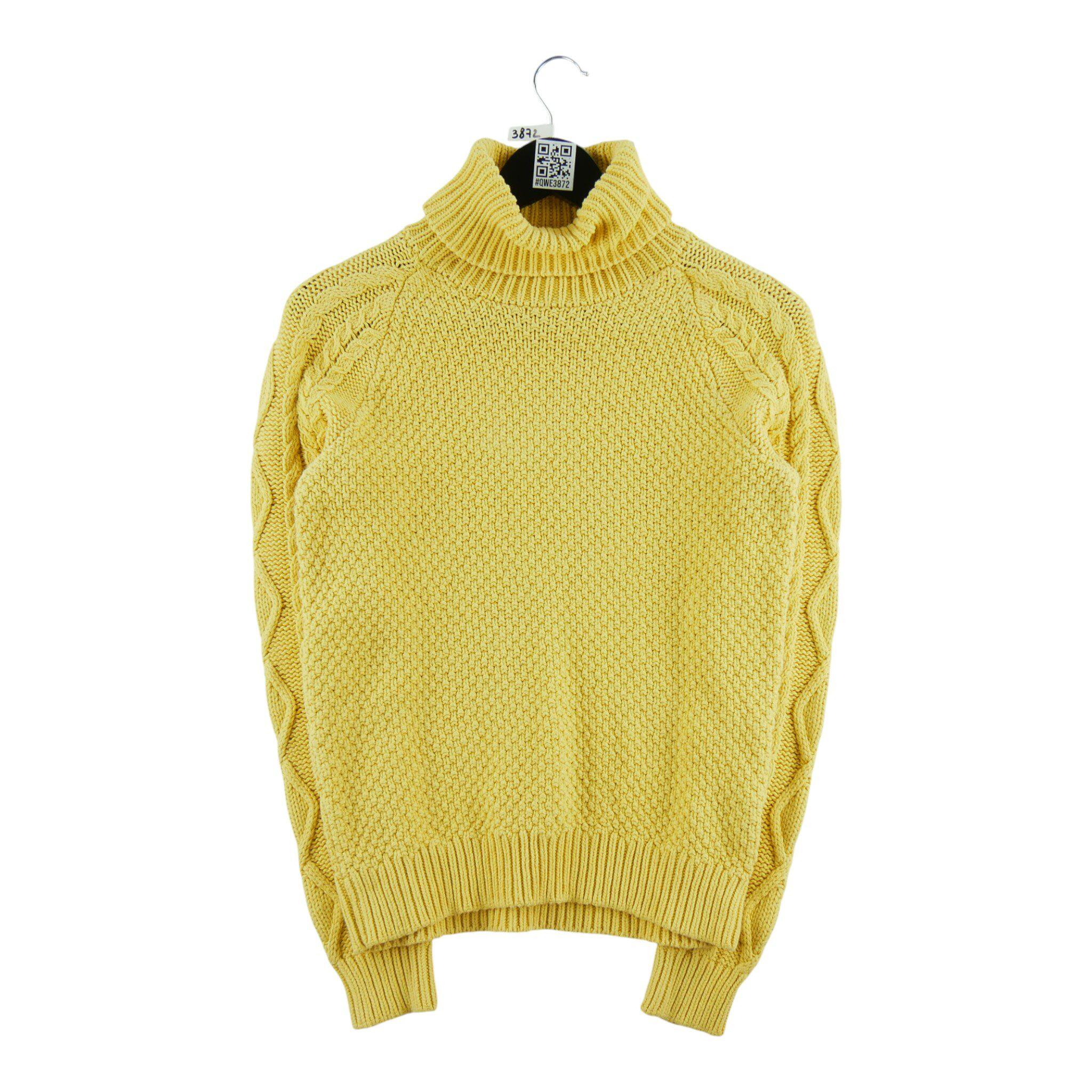 RALPH LAUREN Reconditionné - Pull Femme col roulé Jaune - Excellent