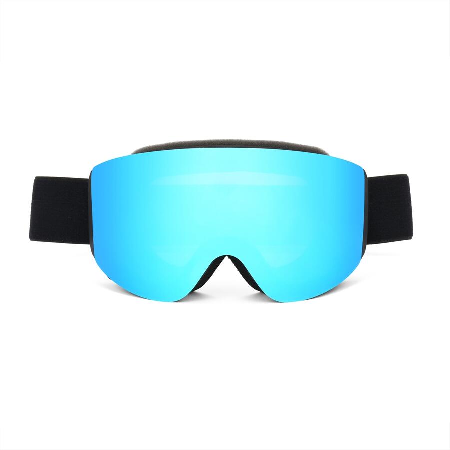 X2 Masque de ski/snowboard à lentille magnétique - Ice Blue - UV400 - Anti-buée 2/7