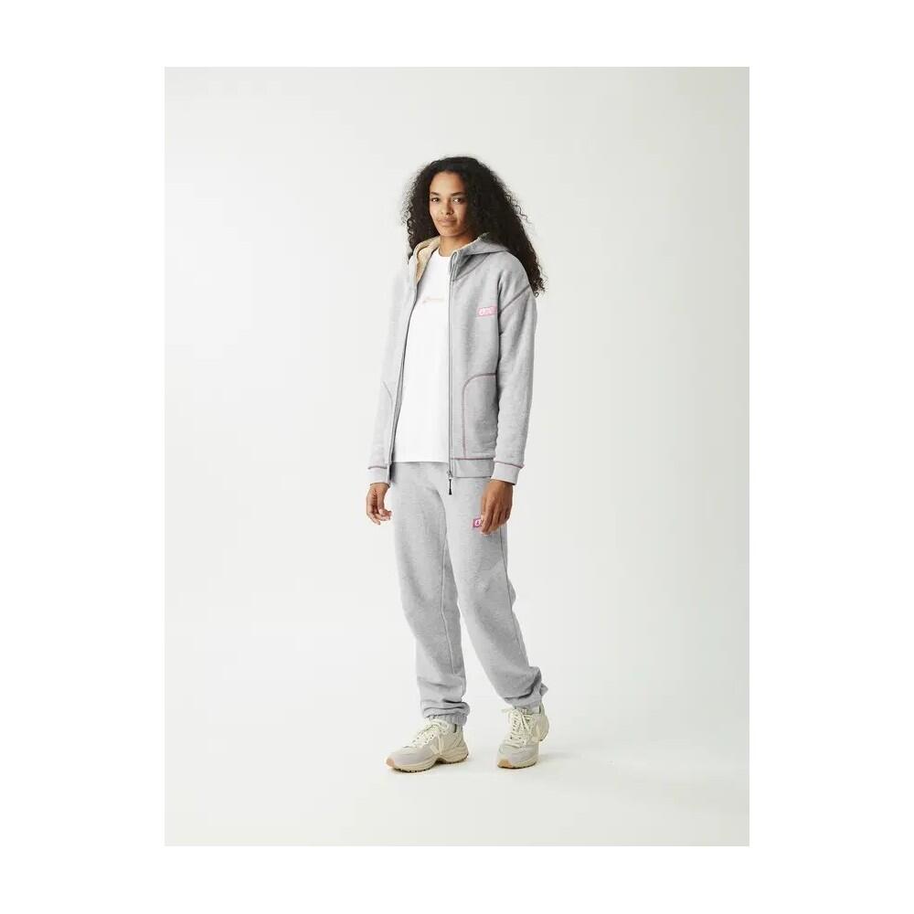 PICTURE Sweat à capuche zippé femme BASEMENT PLUSH - GREY MELANGE 4/7