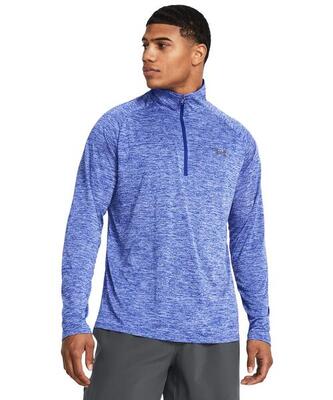 Under armour tech 2.0 zip grey 1/2 zip top