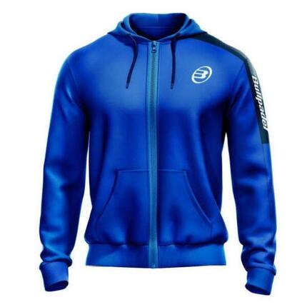 Sweat-shirt à capuche zippé BULLPADEL Birlo BLEU