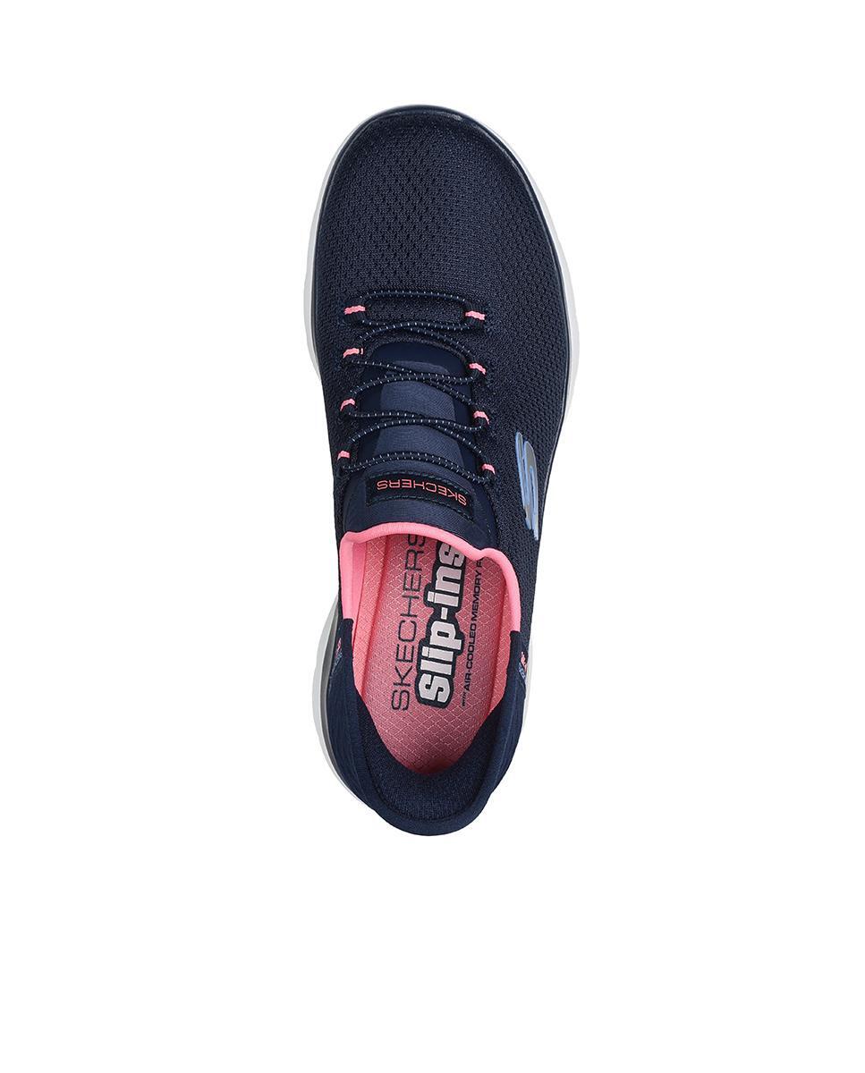 Baskets Skechers modèle 150123-NVPK pour femmes 3/5