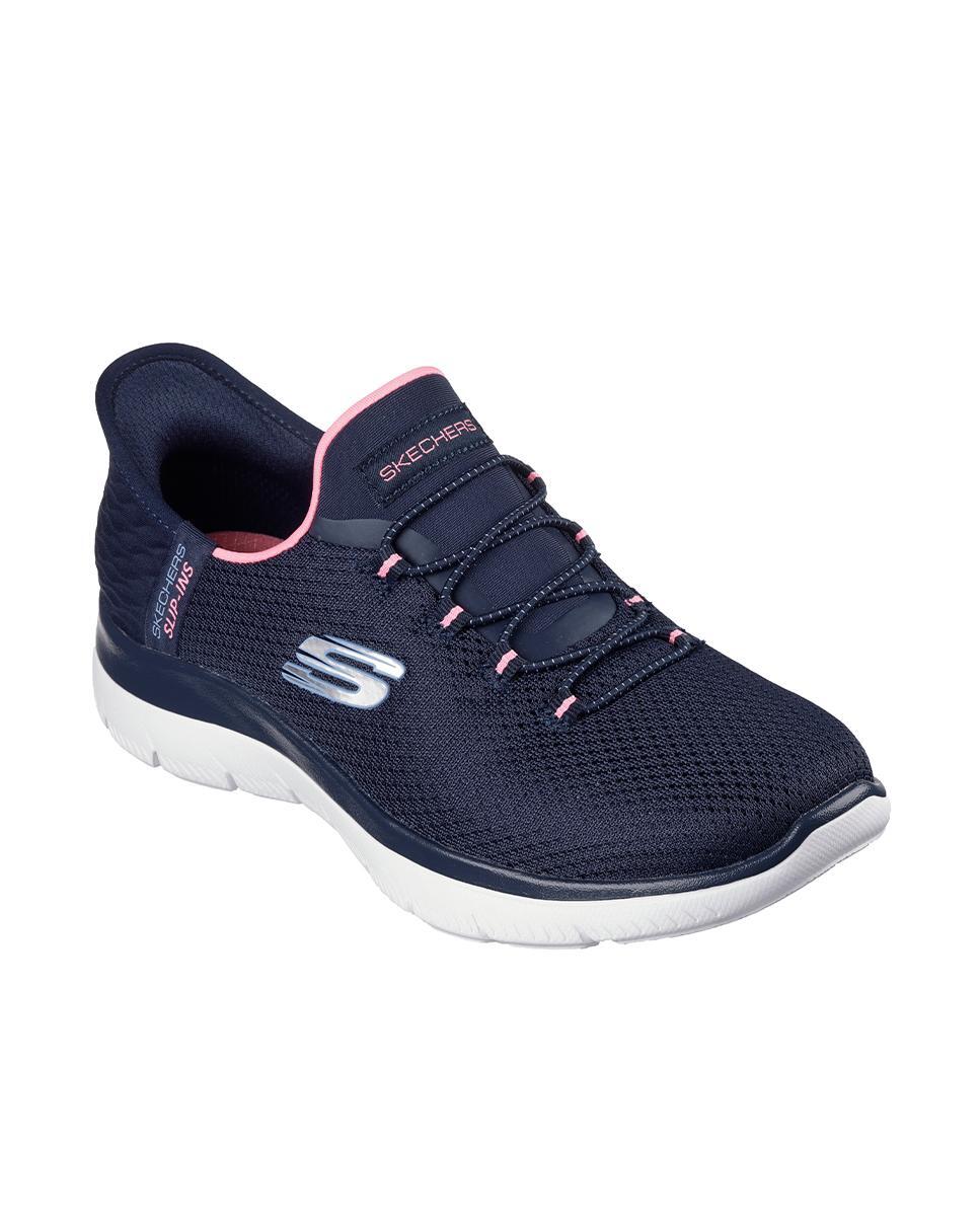 Baskets Skechers modèle 150123-NVPK pour femmes 2/5