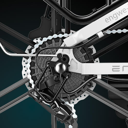 ENGWE ENGINE X Bicicletă electrică pliabilă cu anvelope groase