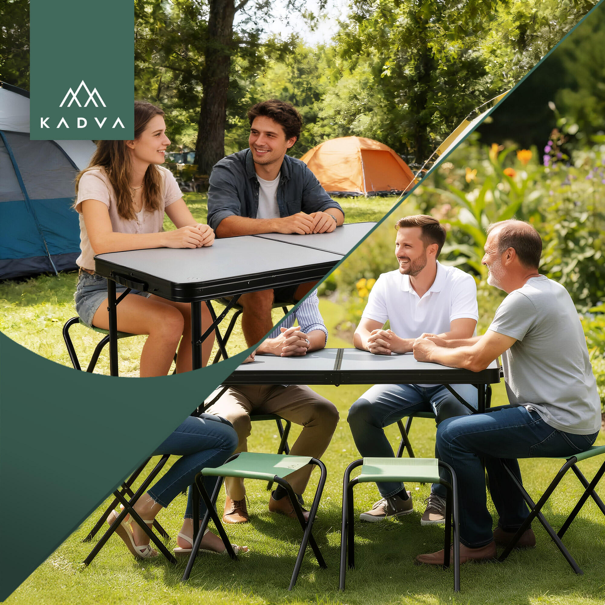 Mesa turística KADVA CAMPtable 6/7