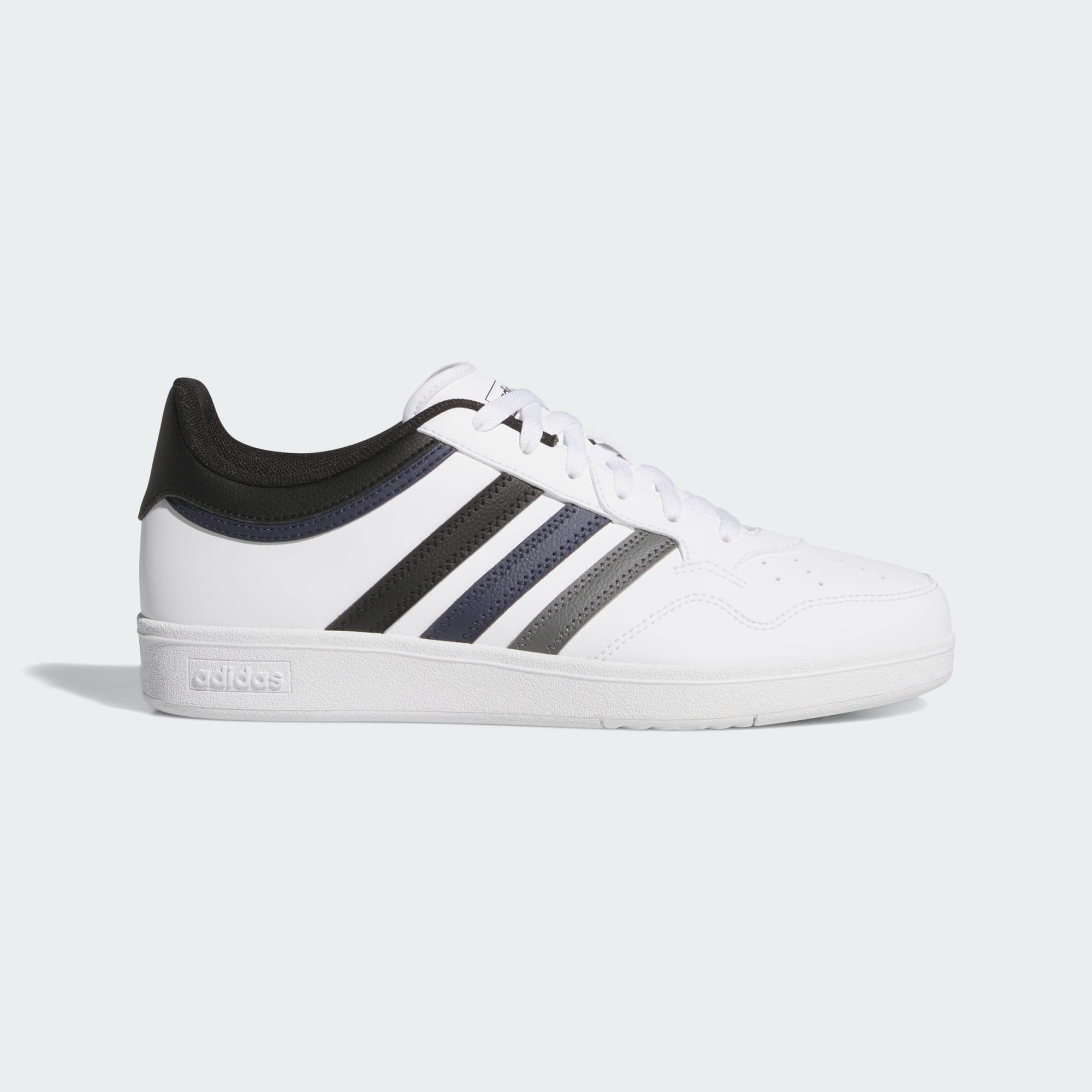 Adidas - Chaussure Hoops 4.0 - Chaussures De Sport - Blanc|noir - Decathlon
