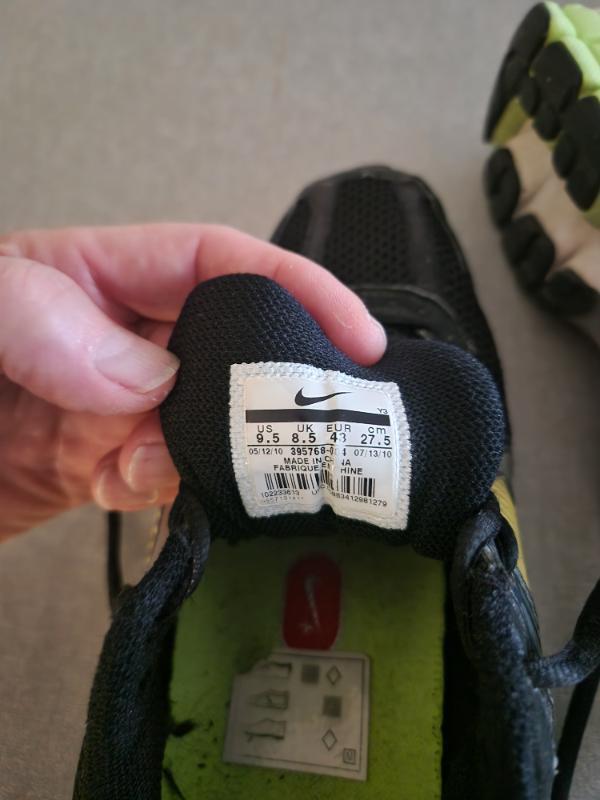 Entre Particuliers - Chaussures de sport Nike vertes 3/4
