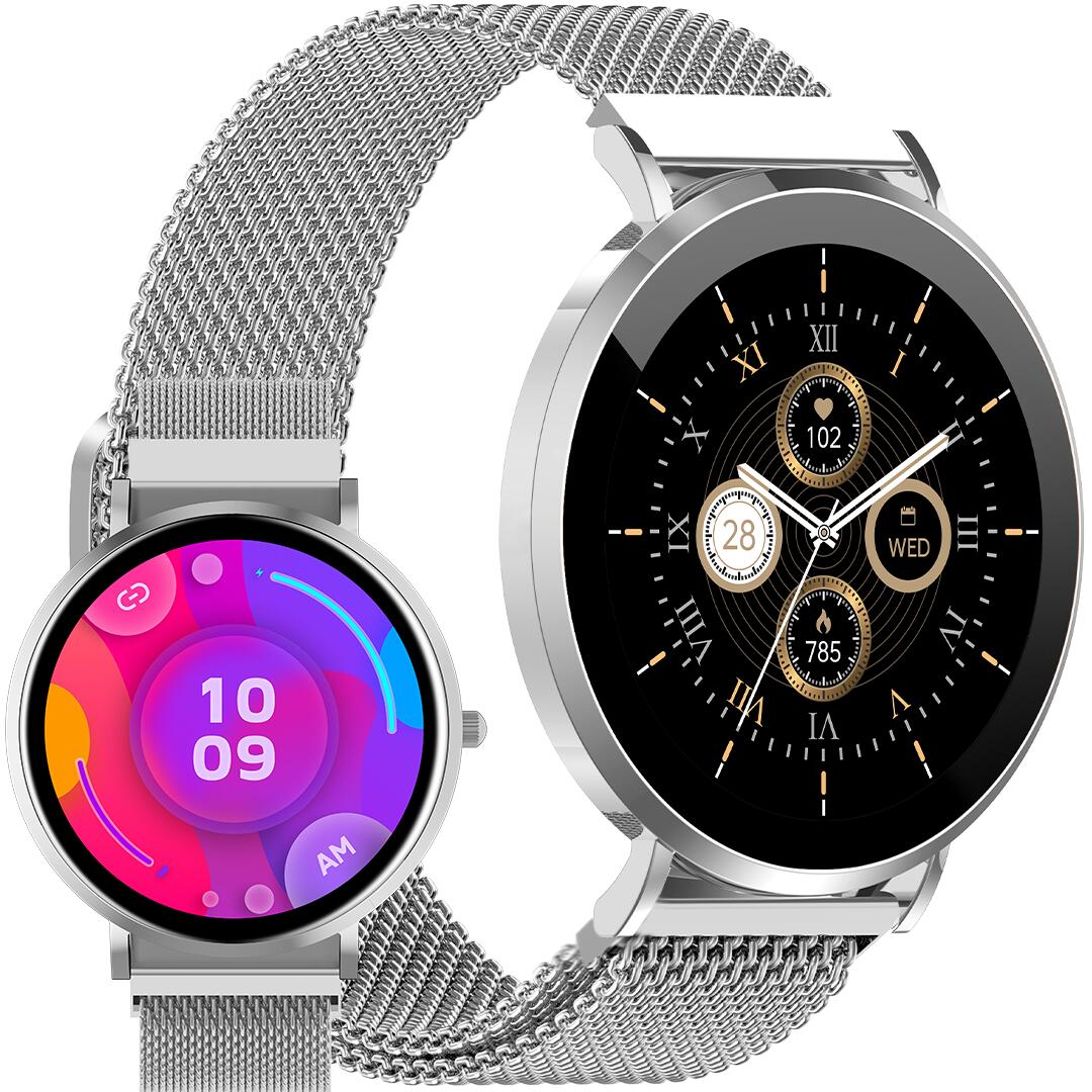 Smartwatch - Écran Amoled - 100+ modes sport - Cardiofréquencemètre - SWC394S 5/7