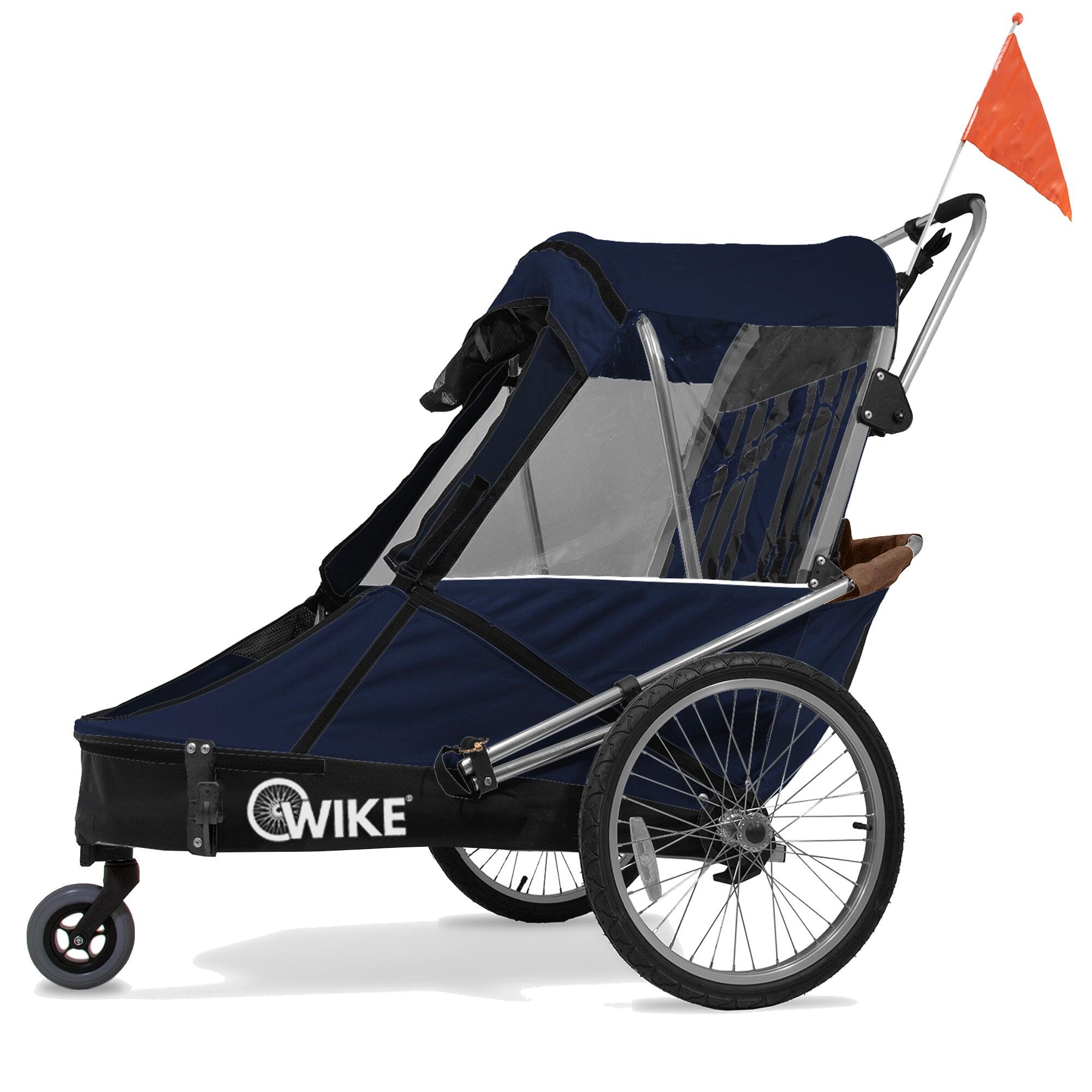 Remorque vélo WIKE pour besoins spéciaux - comprend poussette et kit de jogging 3/7