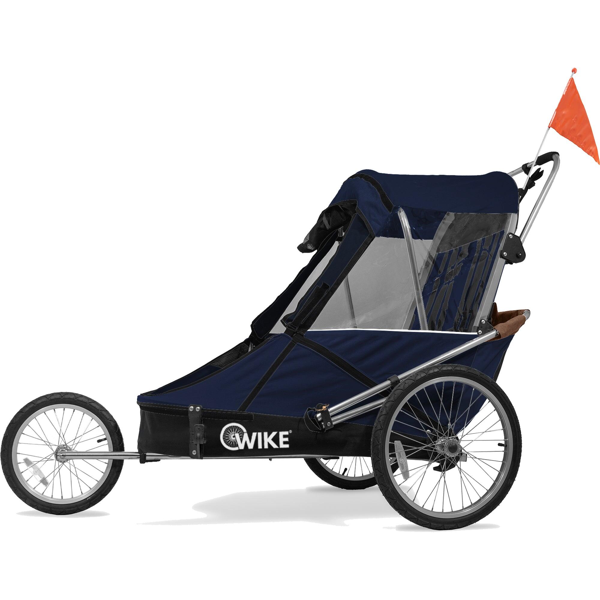 Remorque vélo WIKE pour besoins spéciaux - comprend poussette et kit de jogging 2/7