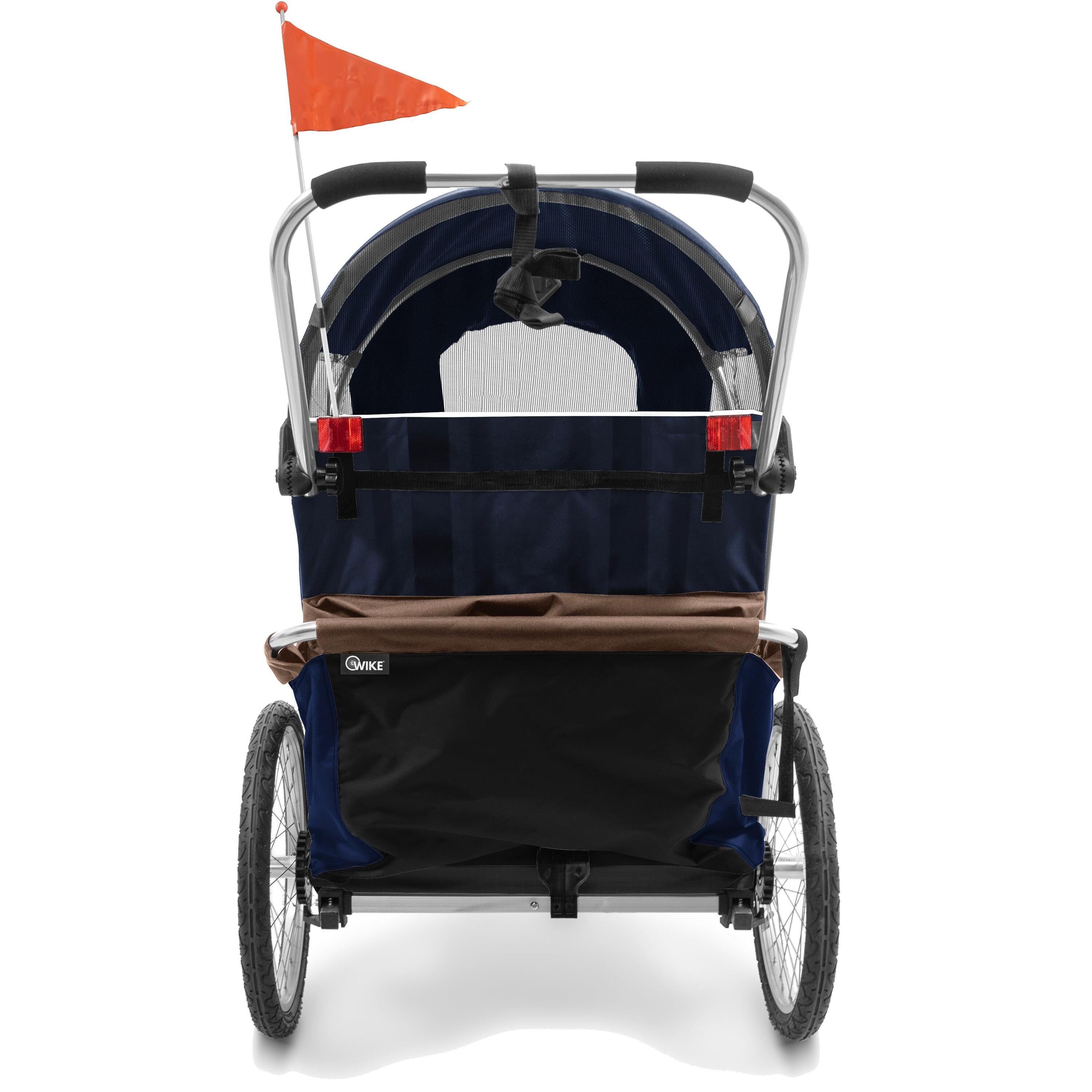 Remorque vélo WIKE pour besoins spéciaux - comprend poussette et kit de jogging 6/7
