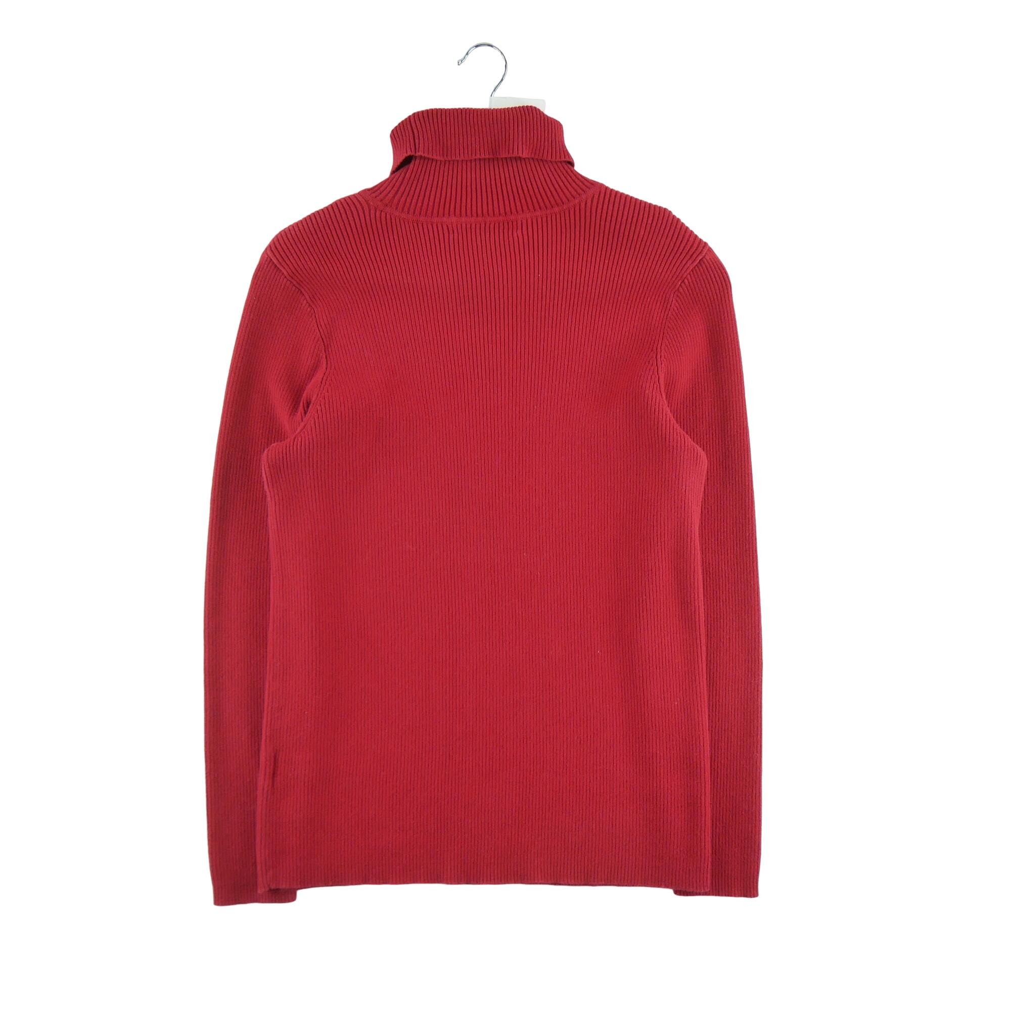Reconditionné - Pull Femme col roulé Rouge - Excellent 2/5