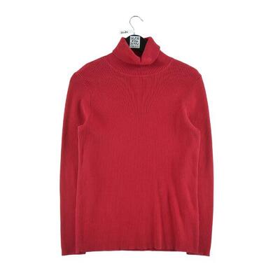 Second life - Damen Roter Rollkragenpullover - Wie neu