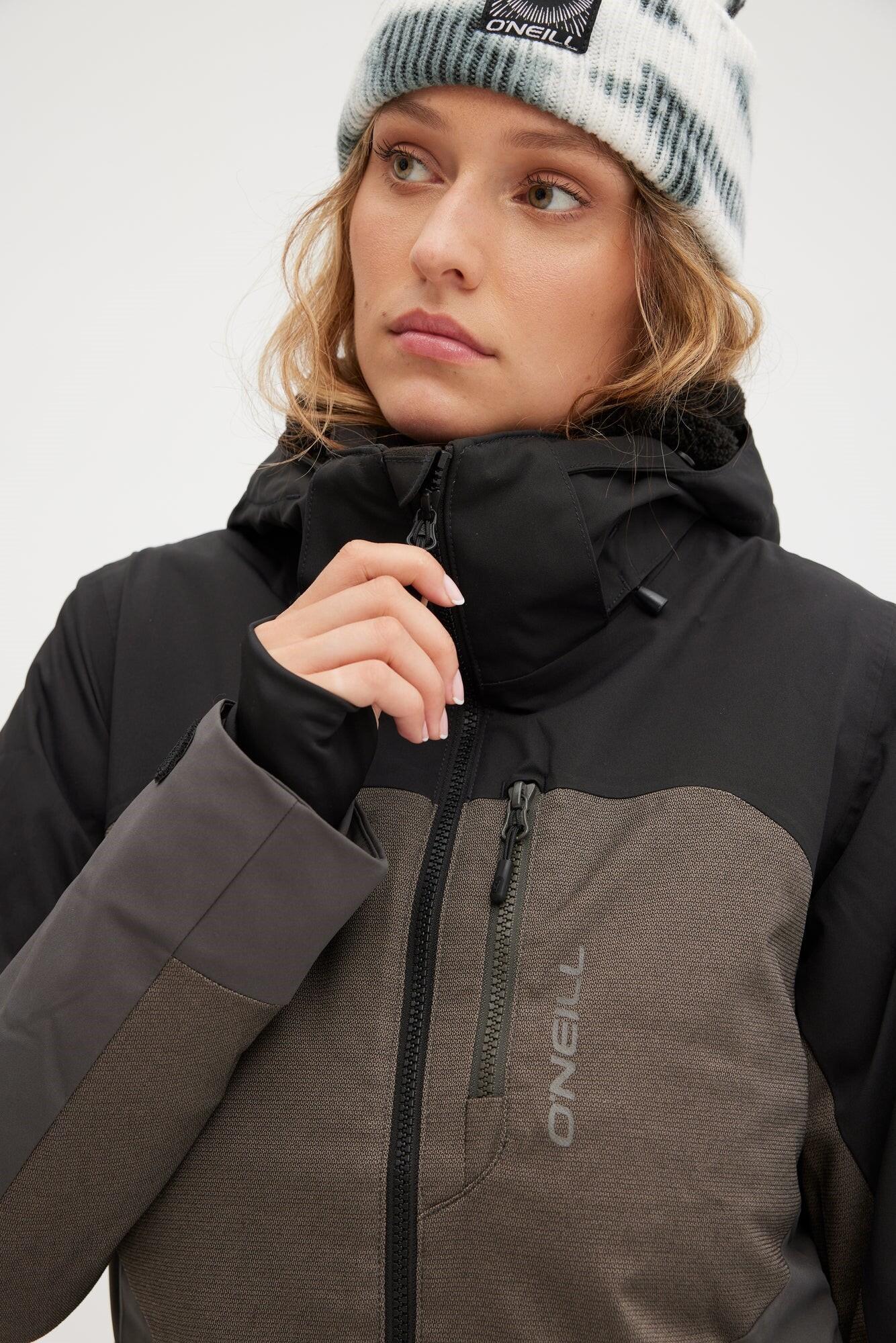 O'NEILL O'neill Manteaux CARBONITE JACKET  Femmes Black Out Colour Block 6/6