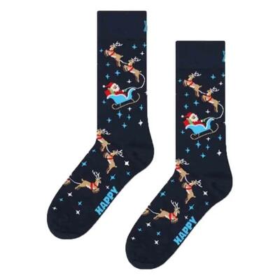 Sokken happy socks model sleigh kleur blauw