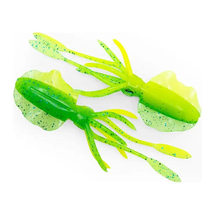 vert néon fluo / jaune acide fluo