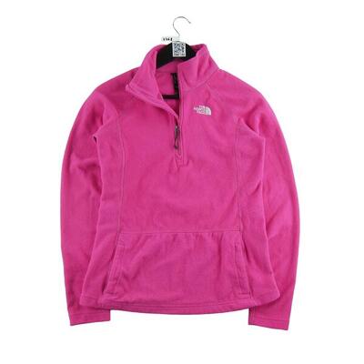 Tweedehands - dames tnf roze fleece pullover - als nieuw