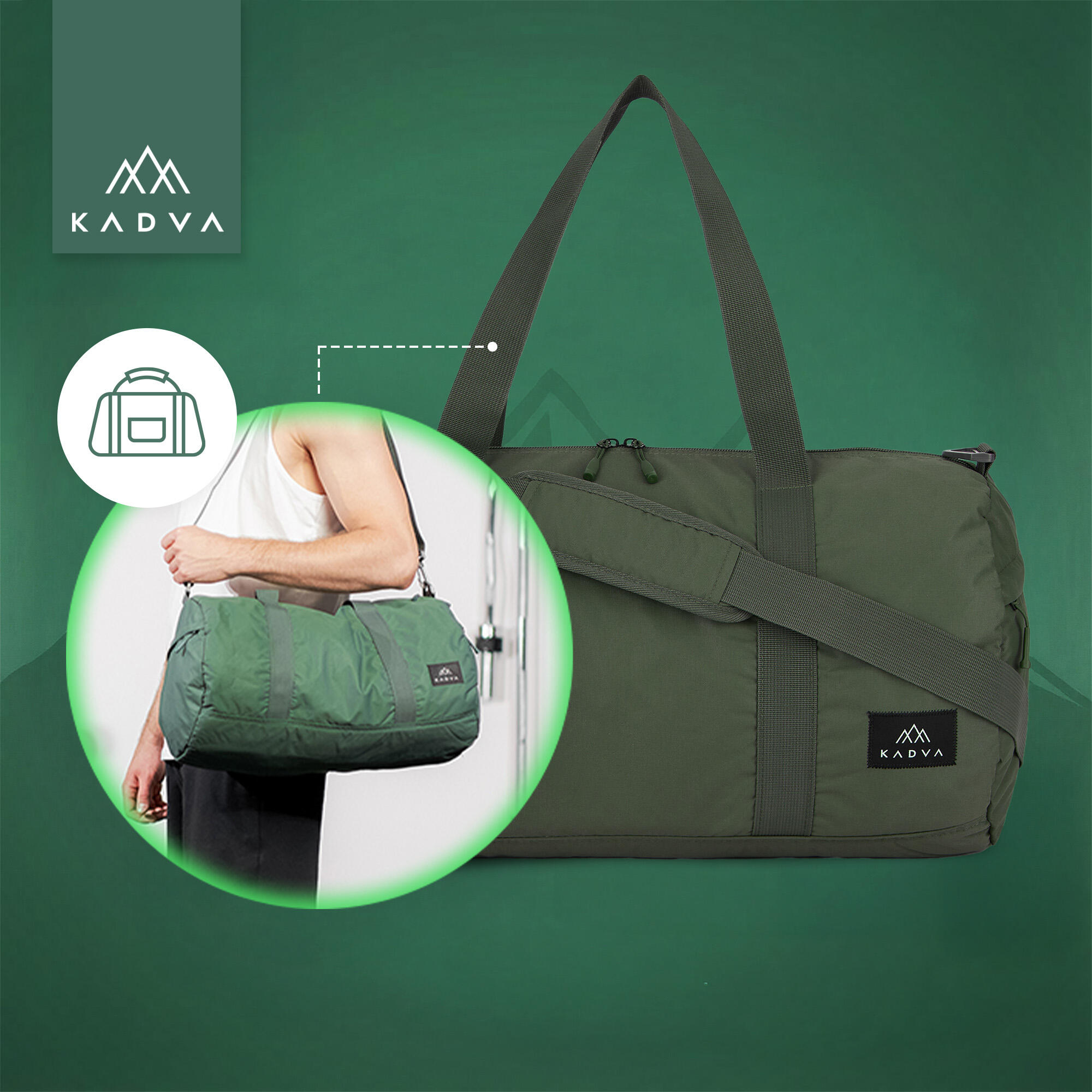 Mala de viagem KADVA CityQuest 30 l 4/7
