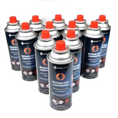 Gas cartridge - 12 stuks - gasflessen - butaangas - navulling - 227g