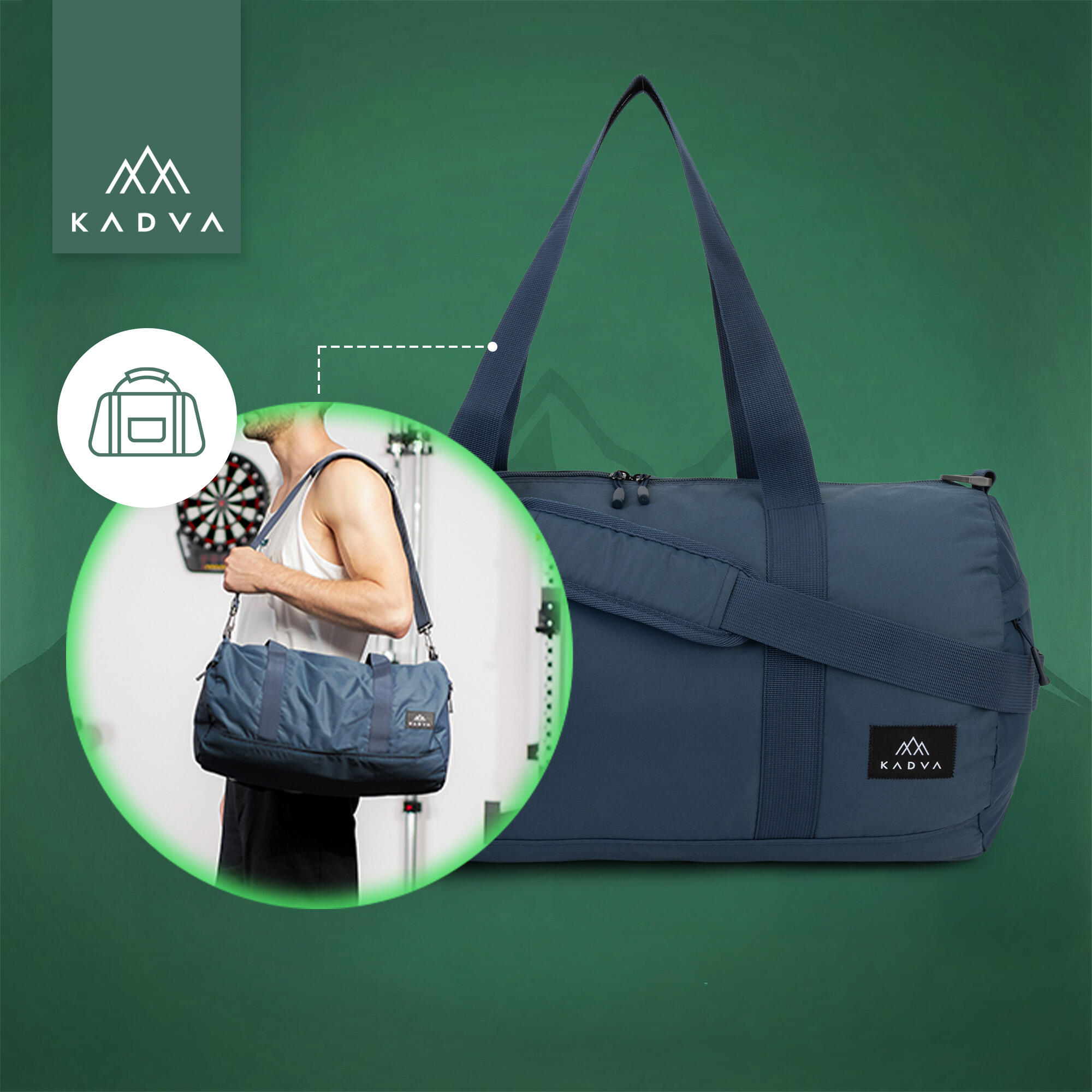 Mala de viagem KADVA CityQuest 30 l 4/7