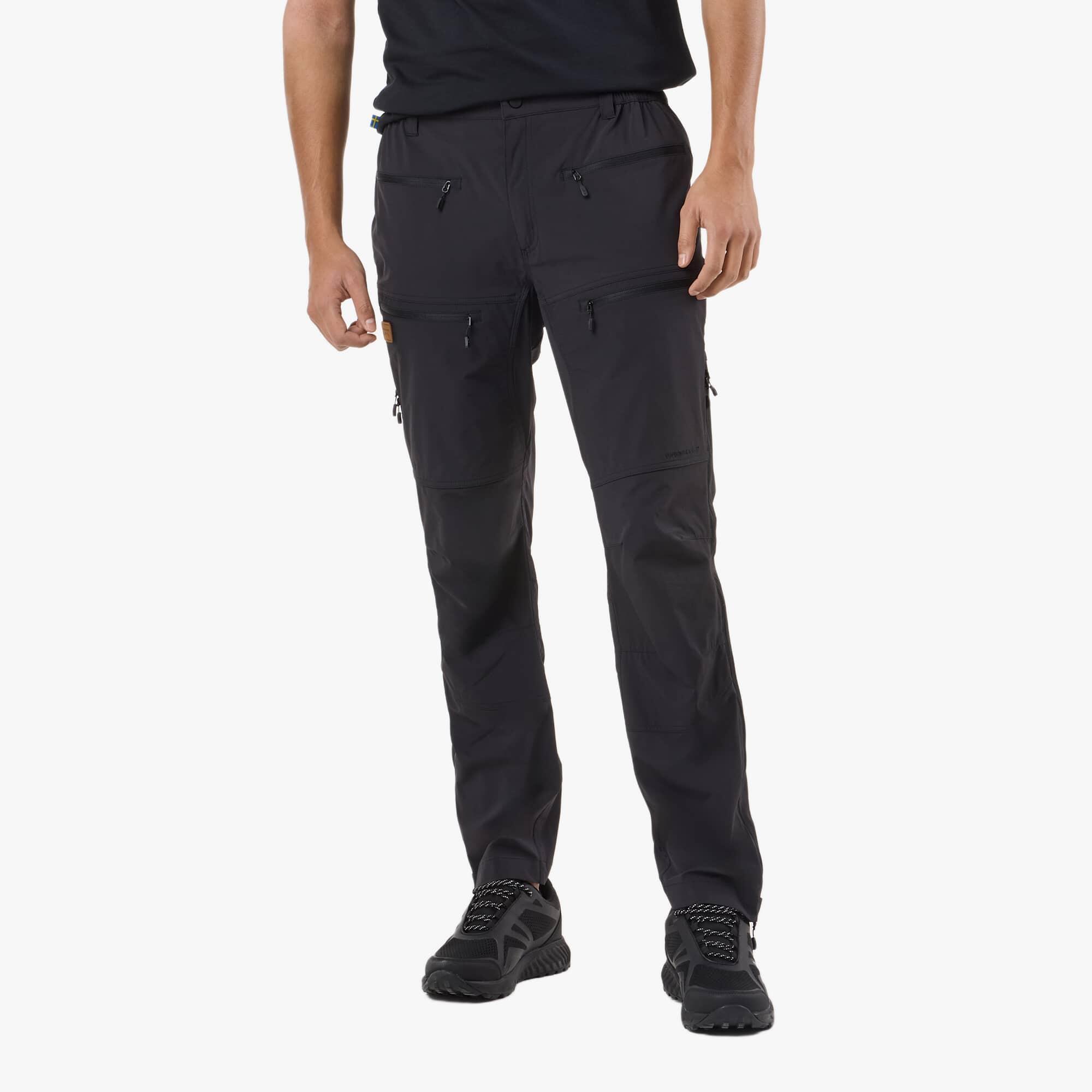 Swedemount - Pantalon Randonnée Homme Extérieur Coupe Vent Respirant Lofoten Stretch - Pantalons - Noir - Decathlon