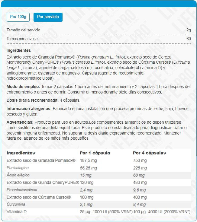 Doms - 120 veganistische capsules LifePRO 4/4