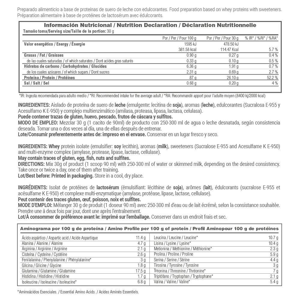 Isolate 90 CFM - 500 g Crème Catalane de MASmusculo 5/6