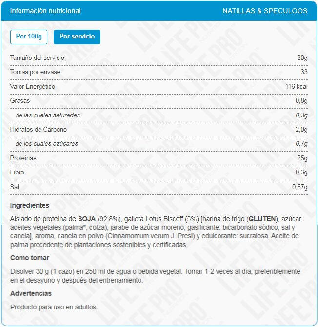 Proteína Vegetal Life Pro Isolate Vegan Creamy 1kg Textura cremosa dieta vegana 5/6