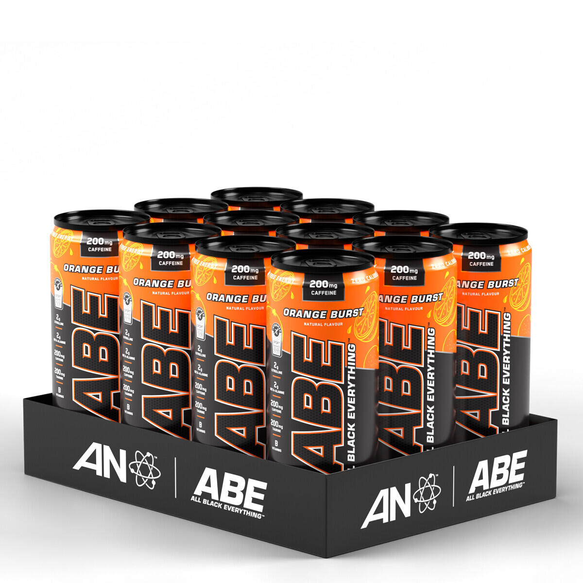 APPLIED NUTRITION Bevande energetiche - ABE Energy Cans - Esplosione d'Arancia Confezione da 12