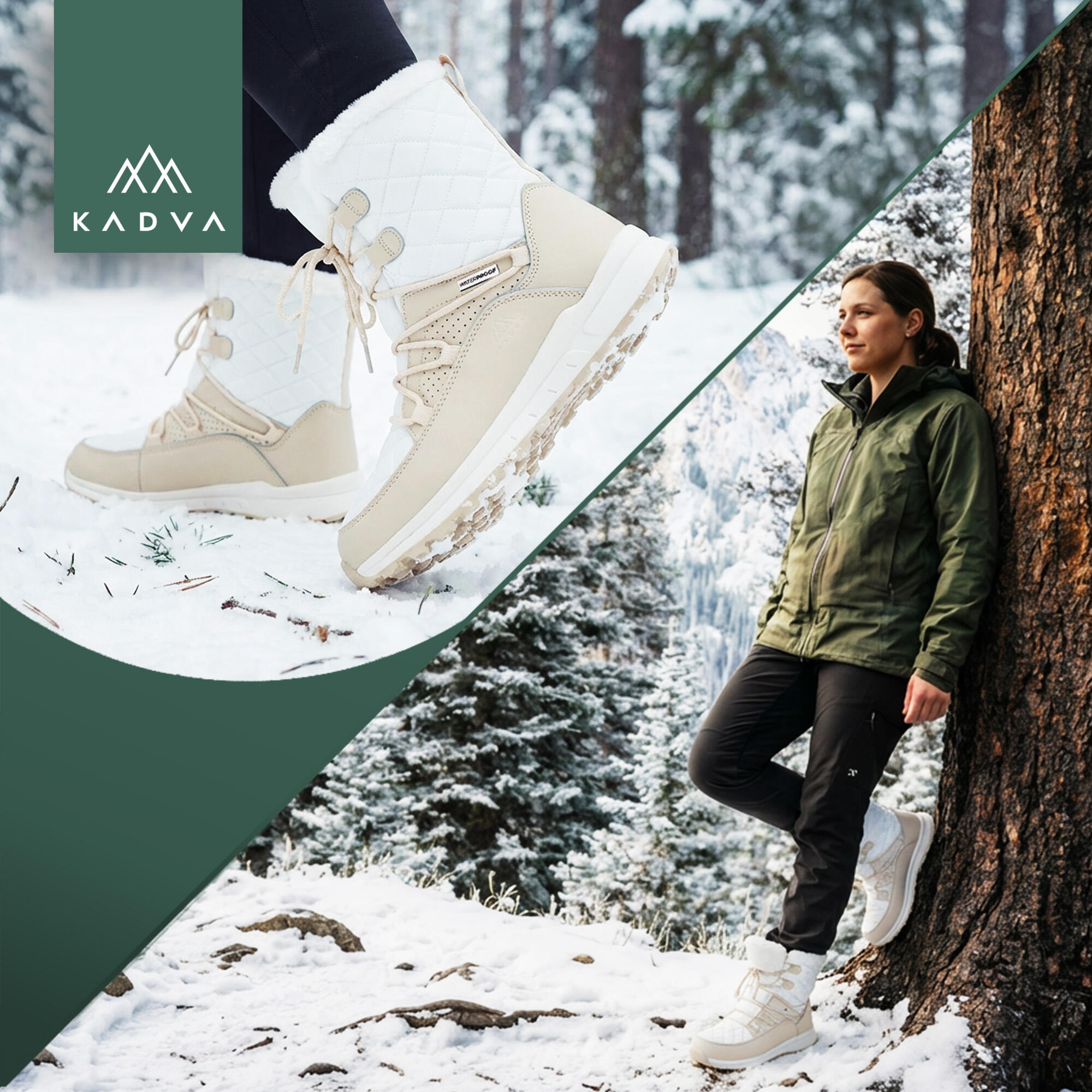 Botas de neve femininas KADVA Summit Mid WP 6/7