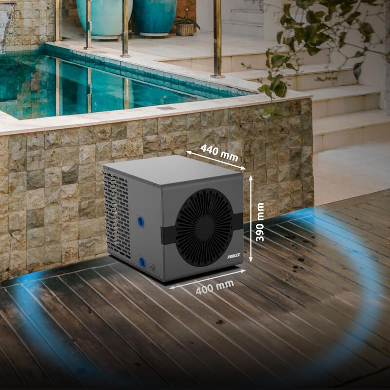 Pompa de căldură Nano 3 kW cu Wi-Fi pentru piscine mici compacte