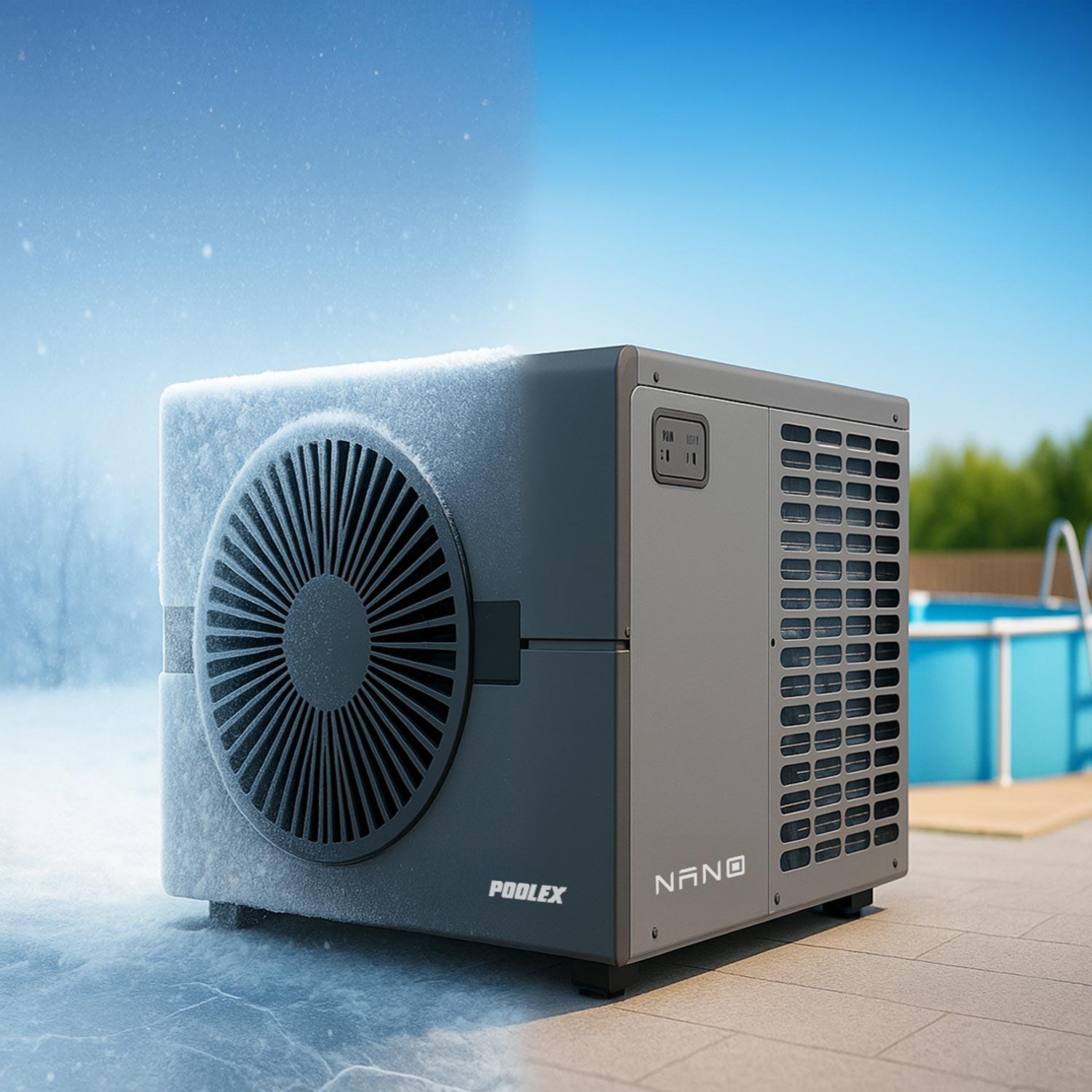 Pompe à chaleur Nano 3 kW connectée Wi-Fi pour petites piscines compactes  6/7