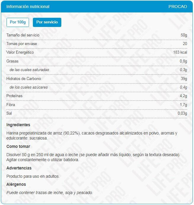 Tasty rice - 1kg Procao de LifePRO 5/6