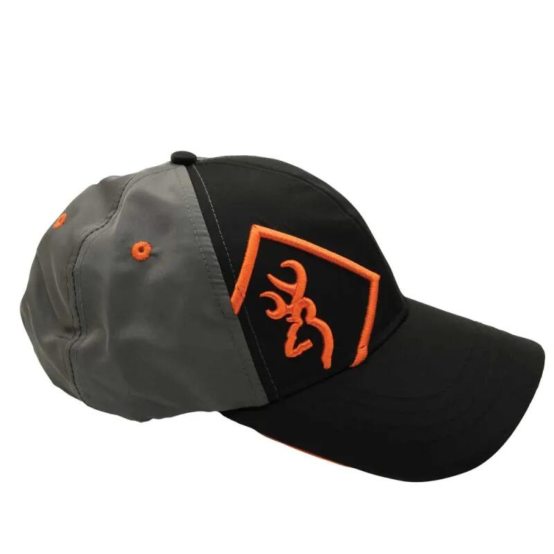 Casquette Helios confort respirante grise orange taille unique 3/5