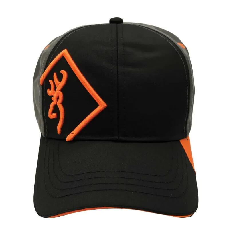 Casquette Helios confort respirante grise orange taille unique 2/5
