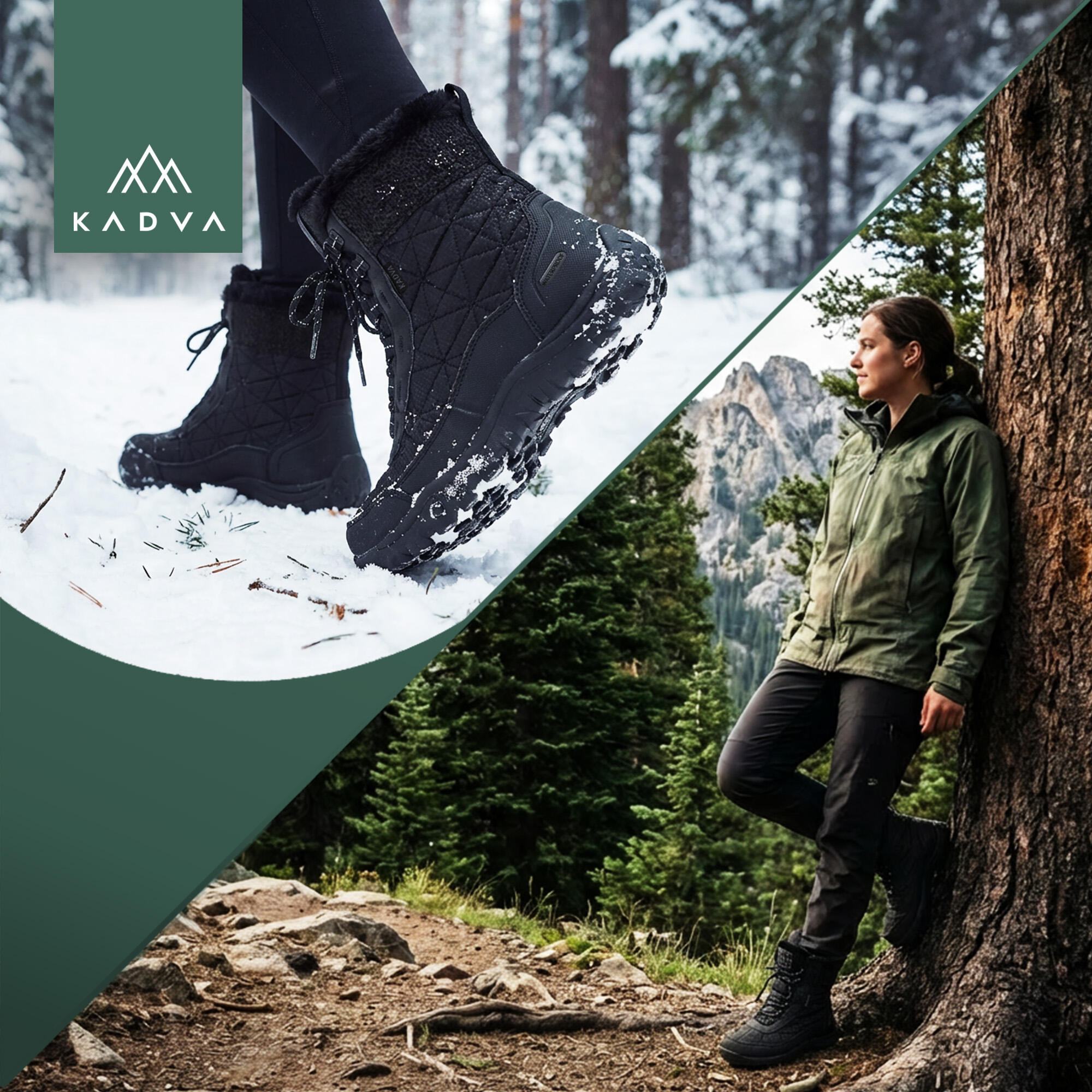 Botas de neve femininas KADVA Rava Mid WP 6/6