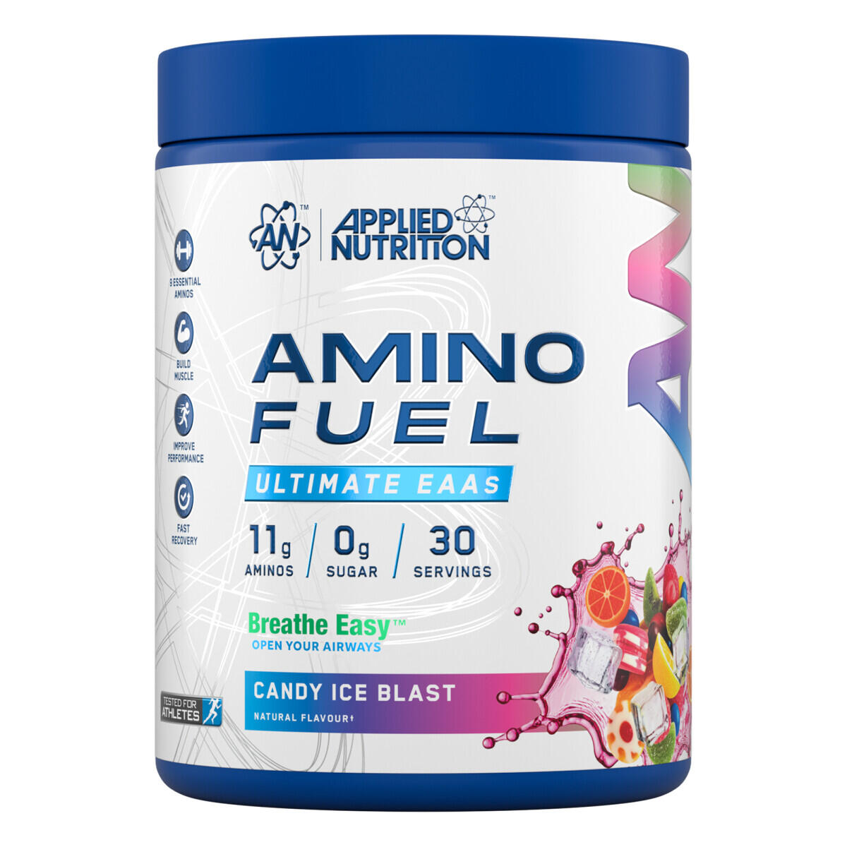 APPLIED NUTRITION Aminoacidi essenziali - Amino Fuel EAA - Gelato alle Caramelle 390g