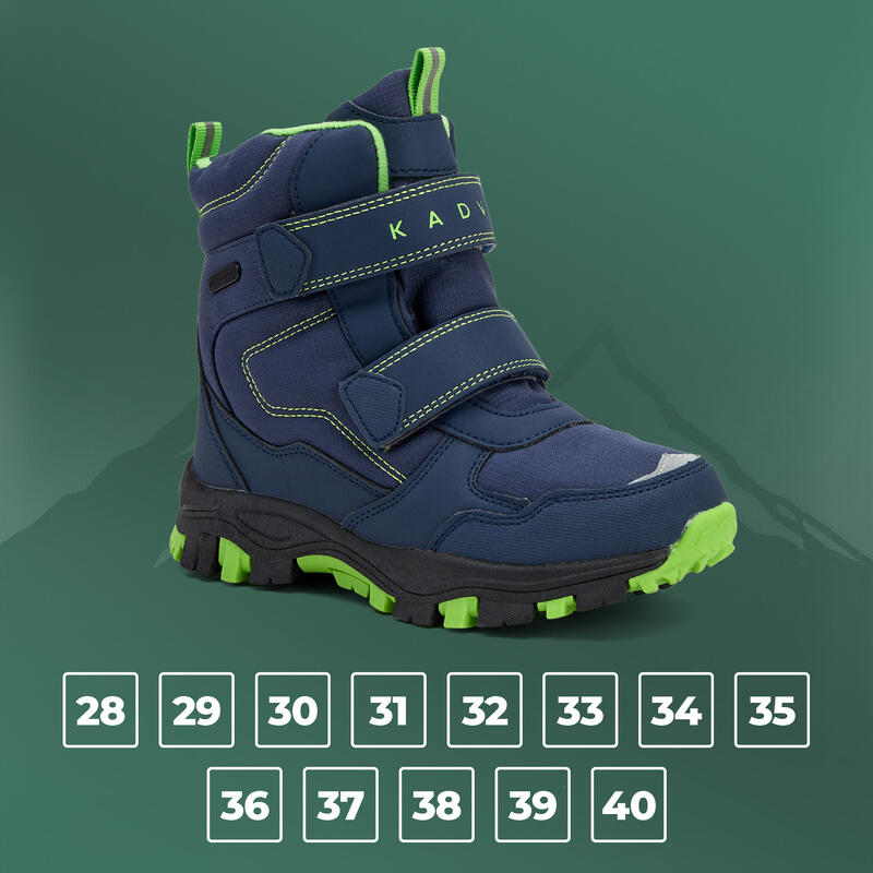 Ghete de zapada pentru copii KADVA Snowey Mid WP