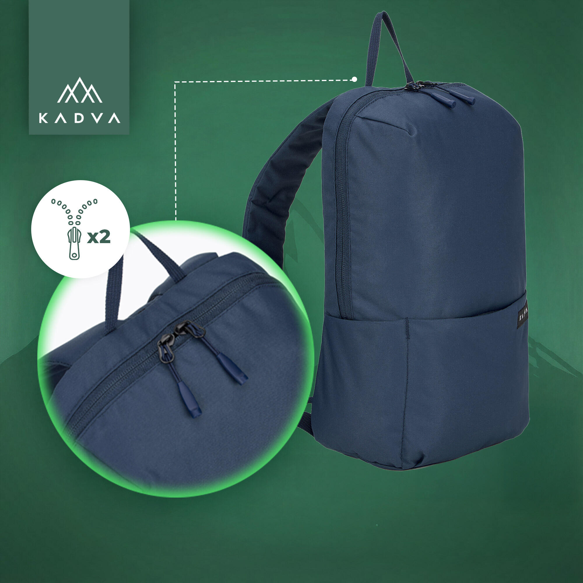 Zaino urbano KADVA CityQuest 9 l 3/7
