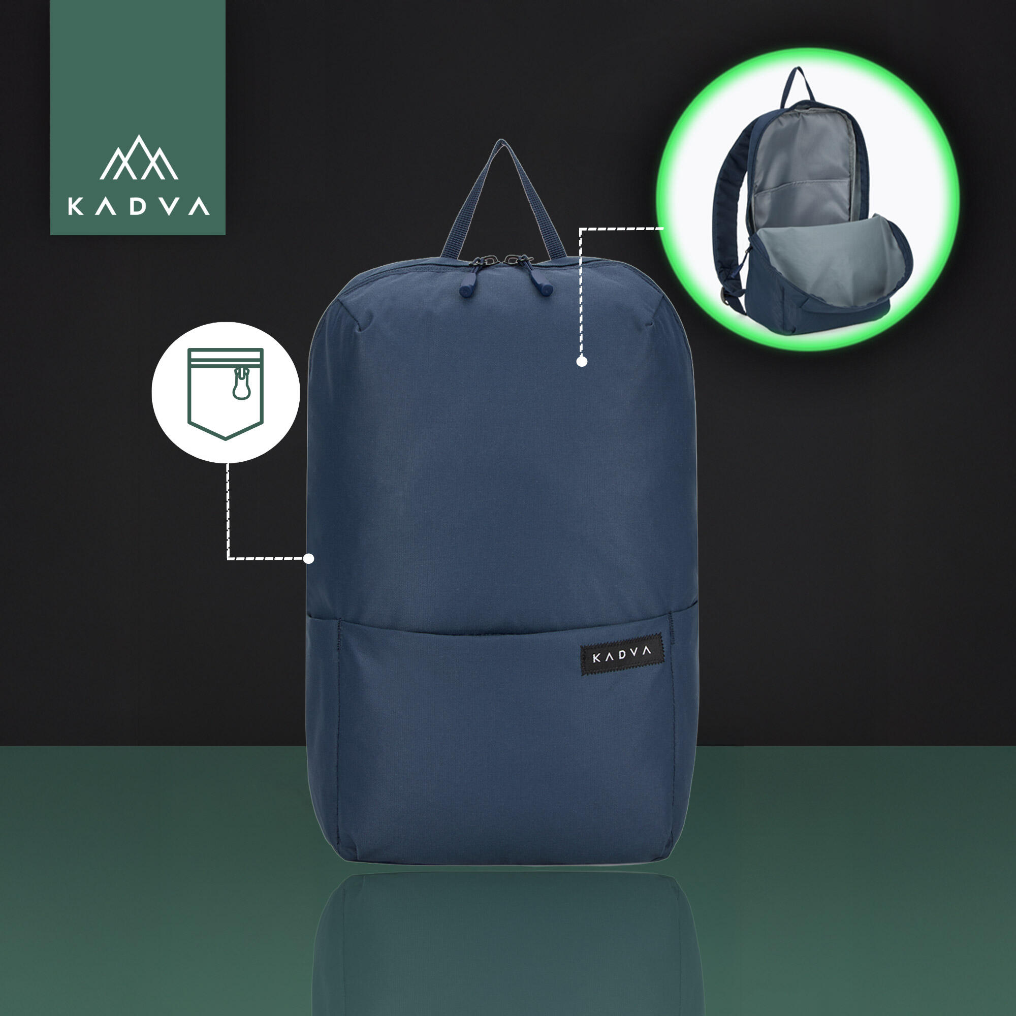 Zaino urbano KADVA CityQuest 9 l 4/7