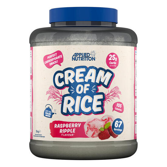 Crema di riso - Cream of Rice - Ondulato al Lampone