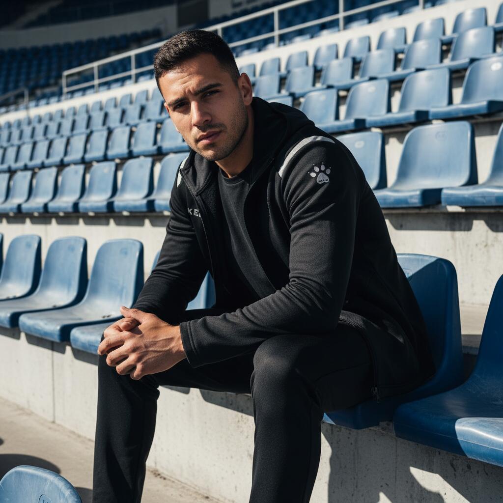 Kelme Chaqueta De Chándal Road Negro Unisex 2/5