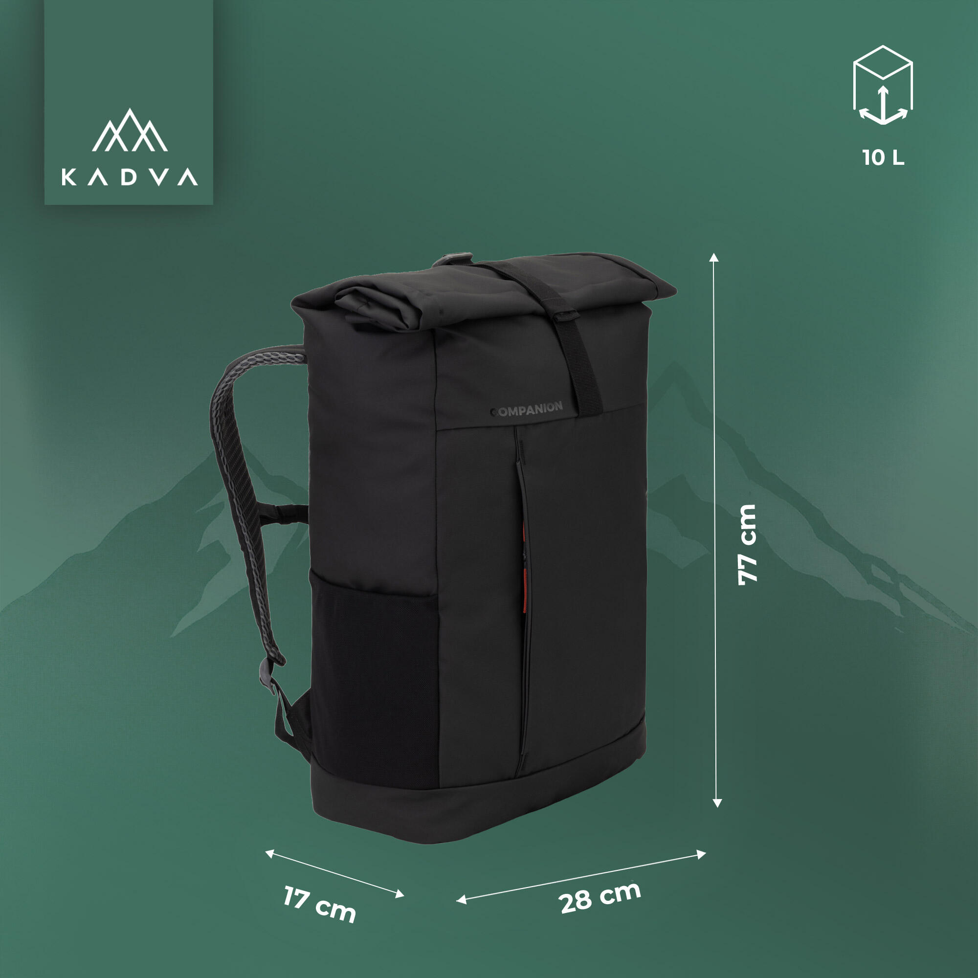 Mochila urbana KADVA Companion 20 l 2/7