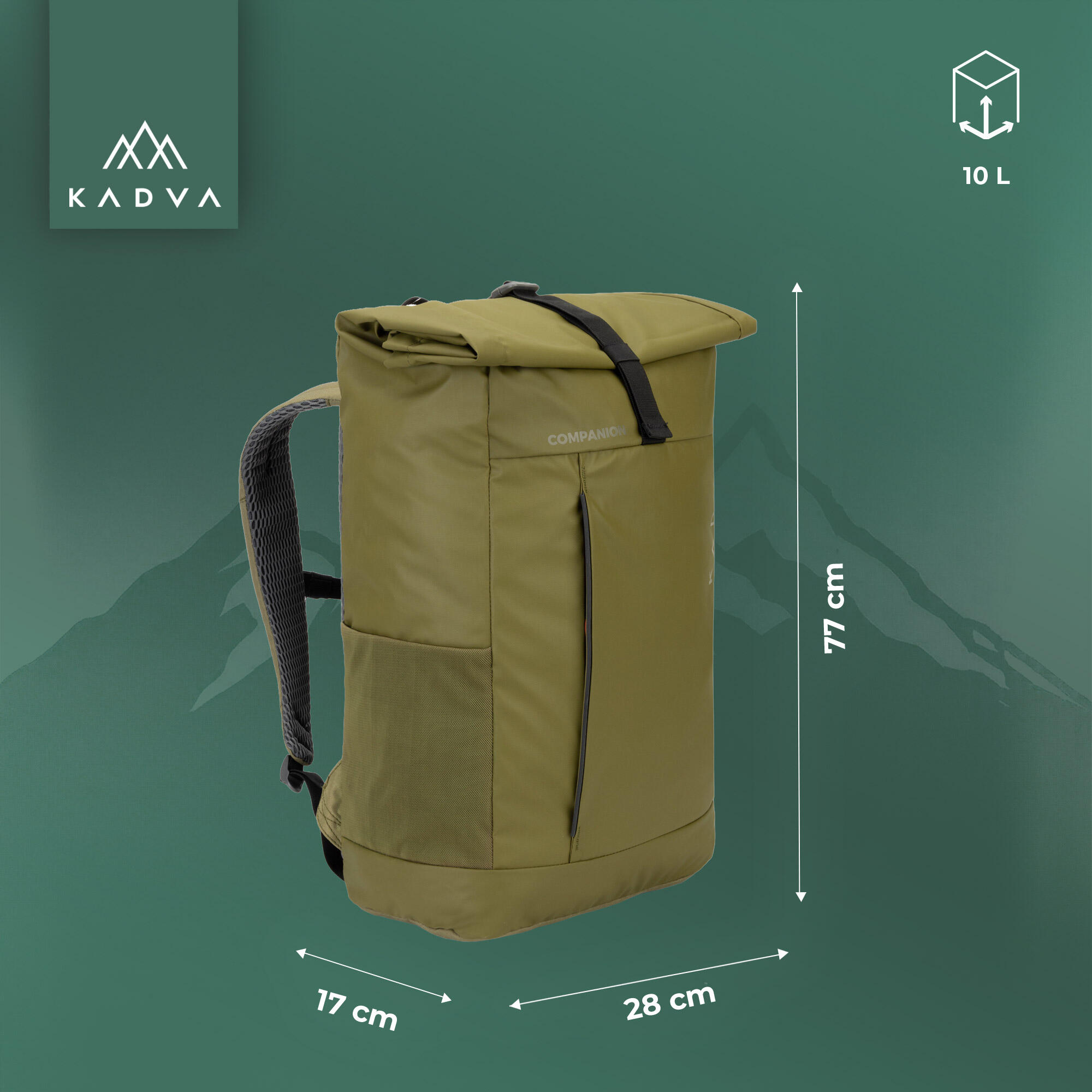Sac à dos urbain KADVA Companion 20 l 2/7