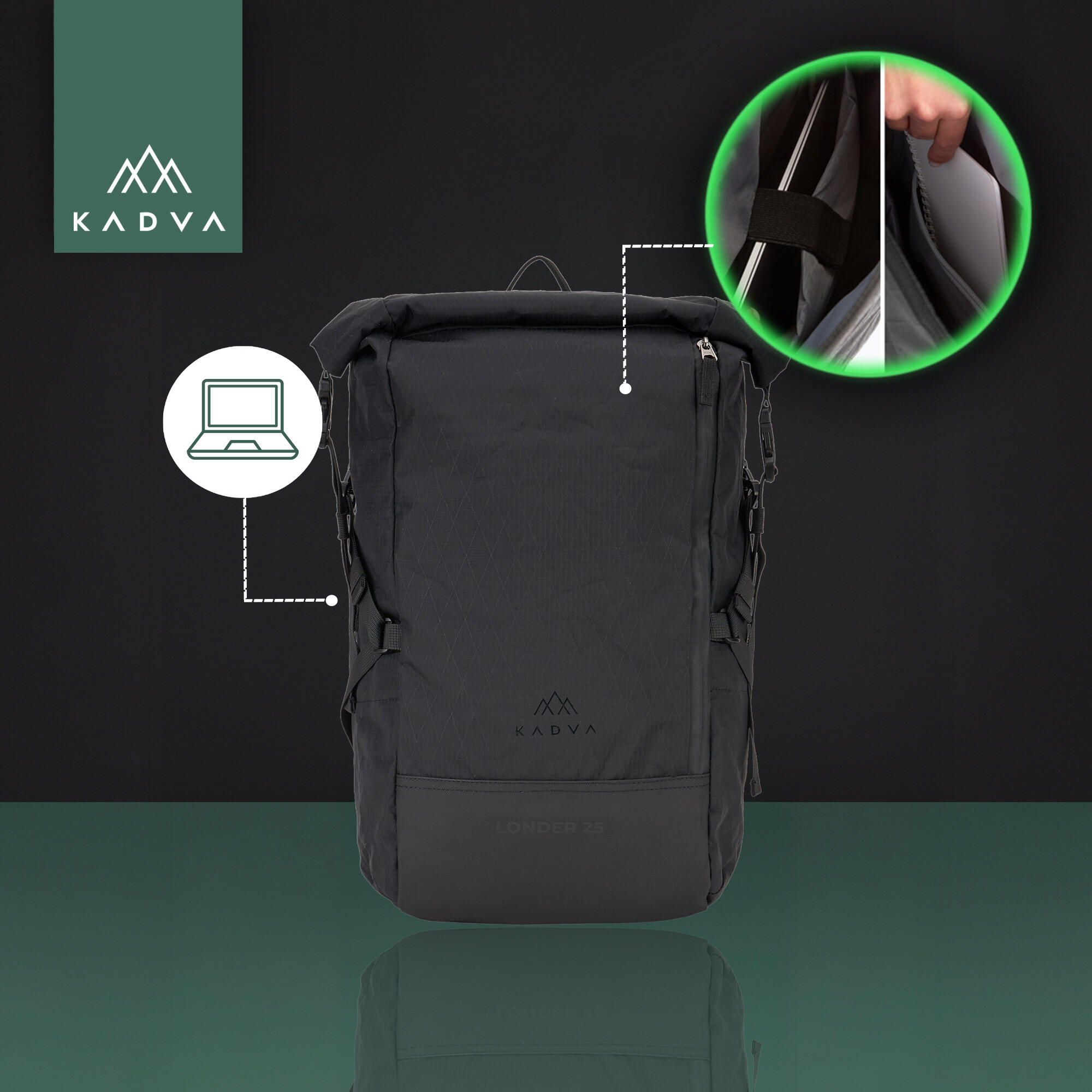 Mochila de trekking KADVA Londer 4/6