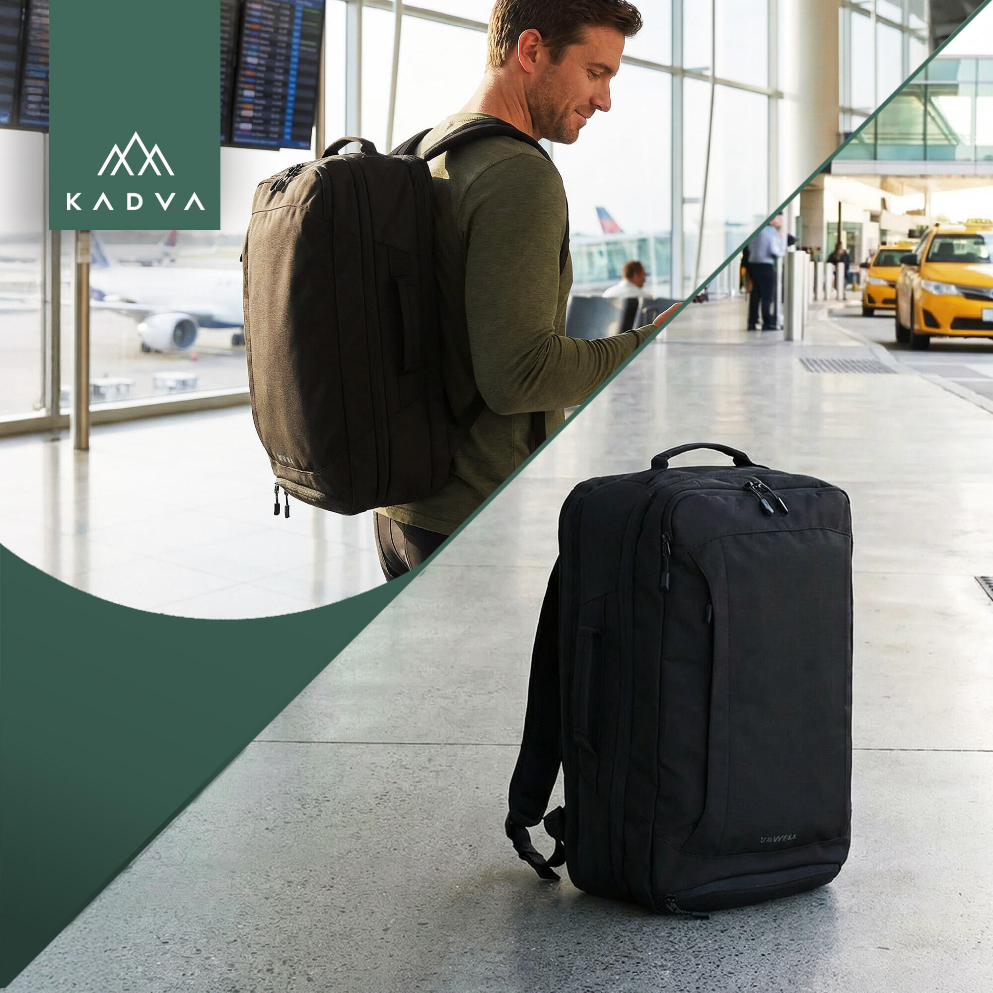 Mochila de turismo KADVA traWELL 28 l 7/7