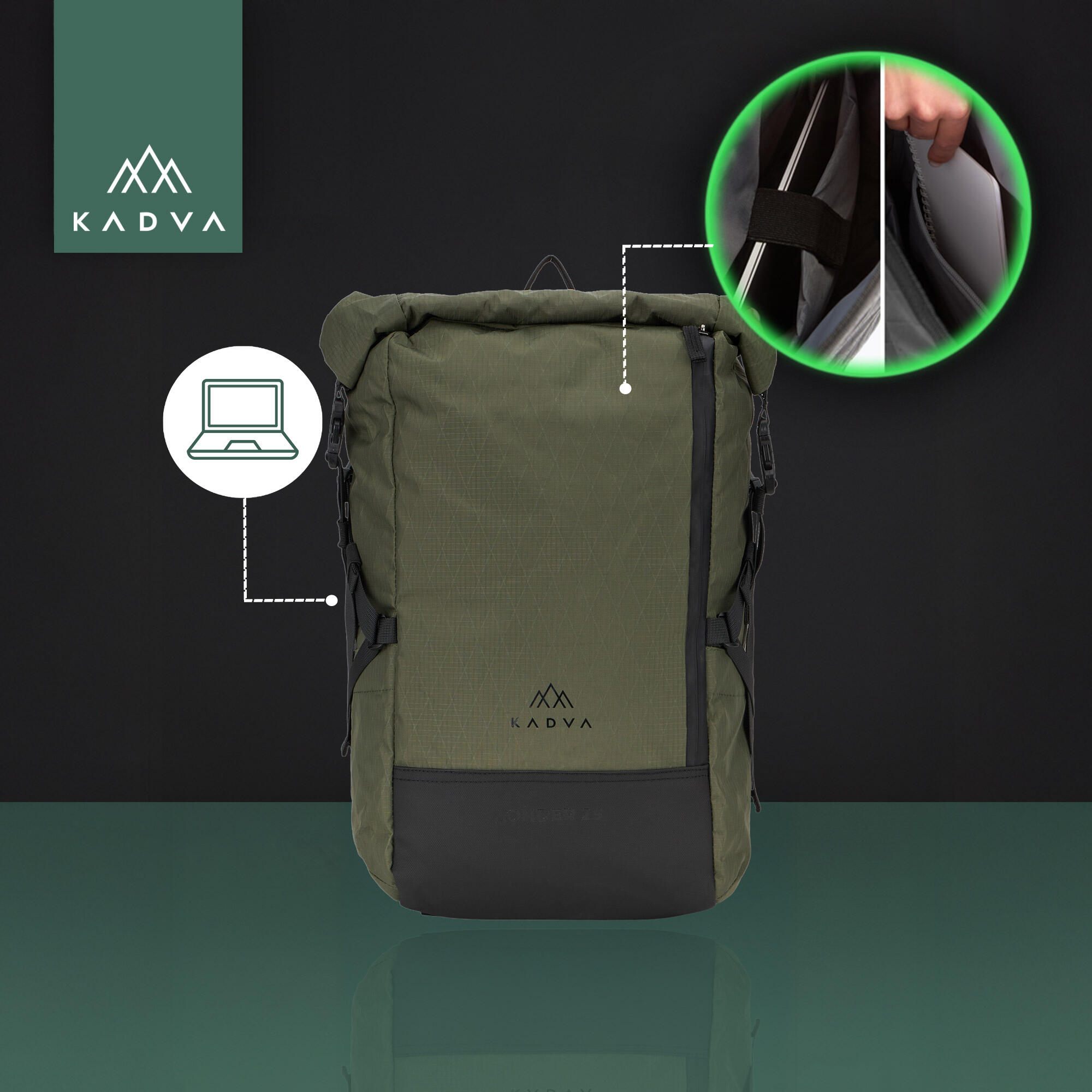 Mochila de trekking KADVA Londer 4/6