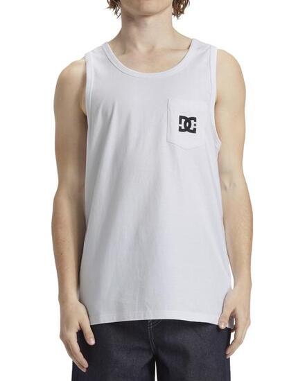 Débardeur avec poche Blanc Homme