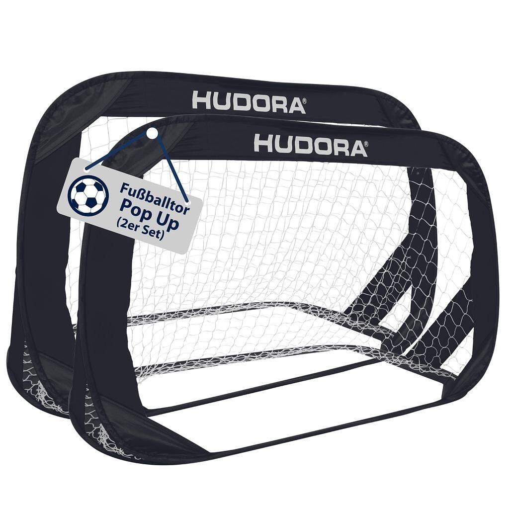 HUDORA Set di 2 porte da calcio pop-up Hudora